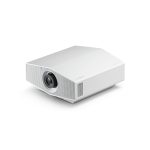 Proyector Sony VPL-XW5000 con 2000 lúmenes ANSI, tecnología 3LCD y resolución UHD 4K (3840x2160), en color blanco. SKU: VPL-XW5000/W/1