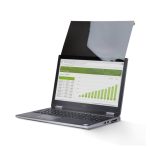 Imagen del filtro de privacidad StarTech.com para portátil de 16 pulgadas, antirreflejo, reversible y con protección anti luz azul. SKU 16LT6-PRIVACY-SCREEN