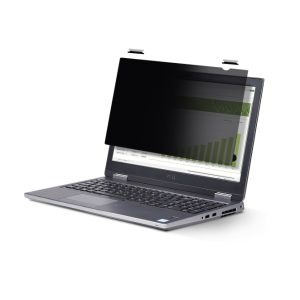 Imagen del filtro de privacidad StarTech.com para portátil de 16 pulgadas, antirreflejo, reversible y con protección anti luz azul. SKU 16LT6-PRIVACY-SCREEN