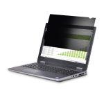 Imagen del filtro de privacidad StarTech.com para portátil de 16 pulgadas, antirreflejo, reversible y con protección anti luz azul. SKU 16LT6-PRIVACY-SCREEN
