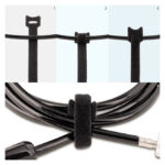 Bridas reutilizables StarTech de 15cm con gancho y bucle, paquete de 50 para gestión de cableado, SKU B506I-HOOK-LOOP-TIES