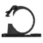 StarTech.com 100 clips adhesivos de gestión de cableado en negro, ideal para organizar cables en escritorios y oficinas, modelo CBMCC3 con mordaza de nylon autoadhesiva y clasificación contra fuego UL/94V-2