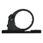 StarTech.com 100 clips adhesivos de gestión de cableado en negro, ideal para organizar cables en escritorios y oficinas, modelo CBMCC3 con mordaza de nylon autoadhesiva y clasificación contra fuego UL/94V-2