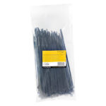 StarTech.com bridas de 20cm para cables, 4 mm de ancho, 55 mm de diámetro, soportan 22 kg de tensión, de nylon, cierre automático y punta curva. SKU: CBMZT8B