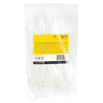 Paquete de 100 bridas sujetacables StarTech.com de 15cm, perforación de montaje de 3 mm y capacidad de 18 kg de tensión, SKU CBMZTS10N6