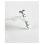 StarTech.com Bridas sujetacables de 20cm con perforación de montaje, 4 mm de ancho, para grupo de cables de 52 mm, soportan 22 kg de tensión, Nylon 66, UL, paquete de 100. SKU CBMZTS10N8