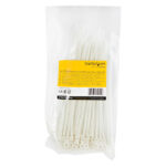 StarTech.com Bridas sujetacables de 20cm con perforación de montaje, 4 mm de ancho, para grupo de cables de 52 mm, soportan 22 kg de tensión, Nylon 66, UL, paquete de 100. SKU CBMZTS10N8