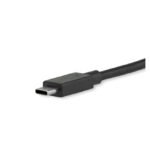 Cable StarTech.com de 1,8 metros USB C a DisplayPort 1.2 con soporte 4K a 60Hz, SKU CDP2DPMM6B. Adaptador convertidor compatible con Thunderbolt 3, color negro