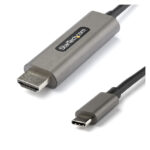StarTech.com Cable de 1 metro USB C a HDMI 4K 60Hz con HDR10, convertidor USB Tipo C a HDMI 2.0b para monitor o pantalla, SKU CDP2HDMM1MH