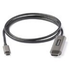 StarTech.com Cable de 1 metro USB C a HDMI 4K 60Hz con HDR10, convertidor USB Tipo C a HDMI 2.0b para monitor o pantalla, SKU CDP2HDMM1MH