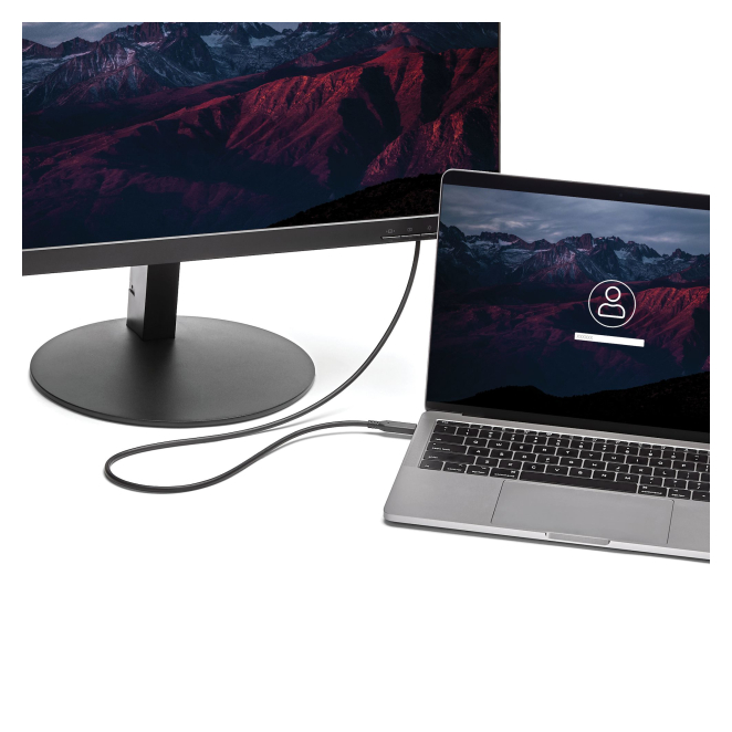 StarTech.com Cable de 1m USB-C a Mini DisplayPort - 4K 60Hz - Negro - Adaptador USB 3.1 Tipo C a mDP 1 StarTech.com Cable de 1m USB-C a Mini DisplayPort - 4K 60Hz - Negro