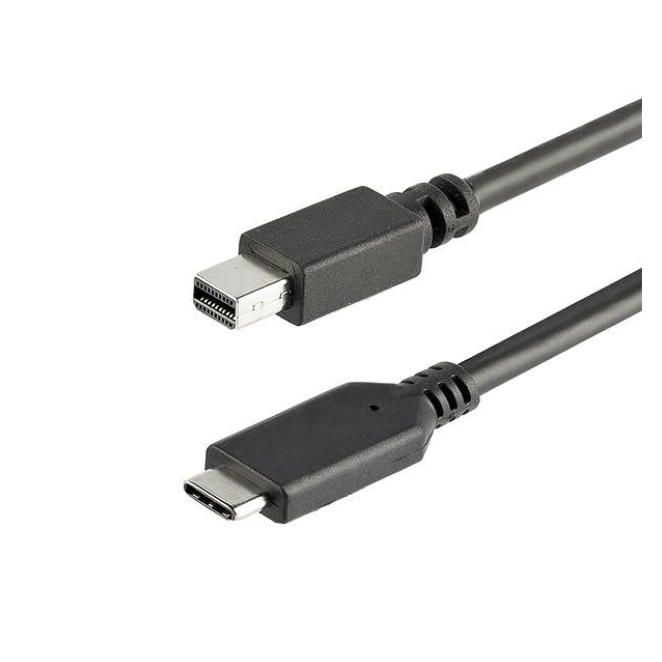 StarTech.com Cable USB-C a Mini DisplayPort 1m - 4K 60Hz Negro StarTech.com Cable de 1 metro USB-C a Mini DisplayPort con soporte 4K a 60Hz en color negro, SKU CDP2MDPMM1MB