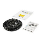 Manga en espiral para gestión de cableado StarTech.com de 2,5m con diámetro de 25mm SKU CMSCOILED2