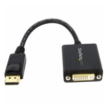 StarTech.com adaptador de vídeo DisplayPort a DVI, convertidor pasivo externo, con resolución máxima hasta 1920x1200. SKU: DP2DVI2