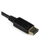 Imagen del convertidor de vídeo StarTech.com que transforma señales DisplayPort a VGA con una resolución de 1920x1200, SKU DP2VGA2
