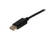 StarTech.com Cable de 1,8m DisplayPort a VGA, Adaptador Activo, vídeo 1080p, convertidor DP 1.2 a VGA con pestillo, SKU DP2VGAMM6B