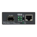 Foto del StarTech.com Conversor de Medios Ethernet Gigabit a Fibra con SFP abierto, modelo MCM1110SFP