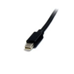 Imagen del cable StarTech.com de 2 metros Mini DisplayPort, compatible con resoluciones 4K x 2K Ultra HD. Modelo MDISP2M. Conectores Mini DP macho a Mini DP macho.