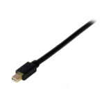 StarTech.com cable de 1,8 metros con adaptador conversor activo de Mini DisplayPort a VGA en color negro, modelo MDP2VGAMM6B
