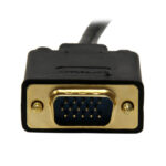 StarTech.com cable de 1,8 metros con adaptador conversor activo de Mini DisplayPort a VGA en color negro, modelo MDP2VGAMM6B