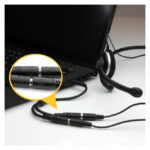 StarTech.com Adaptador de Auriculares con Micrófono Mini-Jack 3,5mm, separa audio y micrófono, SKU MUYHSMFF