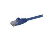 Cable de red Ethernet sin enganches Cat 6 de 1 metro en color azul de StarTech.com, SKU N6PATC1MBL
