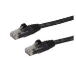 Cable de Red Ethernet Snagless de 5 metros StarTech.com Cat 6 Gigabit en color negro, SKU N6PATC5MBK