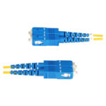 StarTech.com Cable de Fibra Óptica LC a SC, OS2 Monomodo 9/125µm, 100G, LSZH, Dúplex de 10m, Low Insertion Loss, Resistente a Dobleces, SKU SMLCSC-OS2-10M