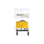 StarTech.com Cable Thunderbolt 3 de 50cm, 40Gbps, PD 100W, vídeo 4K/5K, SKU TBLT34MM50CM