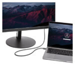 Cable Thunderbolt 3 StarTech de 1 metro, velocidad de 20Gbps, Power Delivery de 100W, SKU TBLT3MM1M, compatible con USB4, Modo Alt DP y Thunderbolt 4