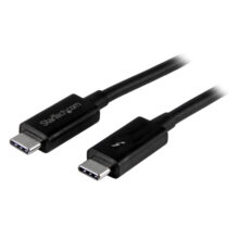 Cable Thunderbolt 3 StarTech de 1 metro, velocidad de 20Gbps, Power Delivery de 100W, SKU TBLT3MM1M, compatible con USB4, Modo Alt DP y Thunderbolt 4