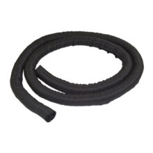 StarTech.com manga de gestión de cables de 2m, flexible en espiral, negra, SKU WKSTNCM