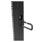 Rack de 4 columnas de StarTech.com para equipos de red e informático, modelo 4POSTRACK15U, con ruedas opcionales