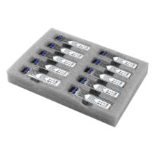 StarTech.com paquete de 10 módulos SFP compatibles con Cisco GLC-LH-SM, 1000BASE-LX/LH, fibra monomodo 1GbE, SFP Ethernet Gigabit 1Gb, LC, 10km, SKU GLCLHSM10PST