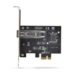 StarTech.com Tarjeta PCIe 2.1x1 de Red de Fibra Óptica y Cobre Ethernet 1Gb SFP de 1 Puerto, Chipset Intel I210-IS, SKU P011GI-NETWORK-CARD