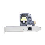 Imagen de la tarjeta de red StarTech.com con puerto único de 2,5Gbps, compatible con PoE+ (802.3af/at) y soporte para sistemas Windows y Linux. SKU: PR12GIP-NETWORK-CARD