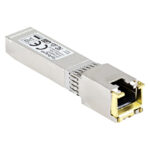 Imagen del StarTech.com Módulo Transceptor SFP+ Compatible con MSA sin Codificar, 10GBASE-T, SFP a RJ45 Cat6 / Cat5e, 10Gb, RJ45, alcance de 30 metros. SKU: SFP10GBTST.