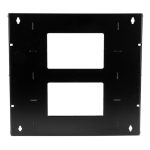 Rack de servidores abierto de 8U montado en la pared de StarTech.com con estante integrado, profundidad ajustable, adecuado para equipo AV - SKU: WALLSHELF8U