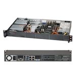 Imagen del Supermicro SC504-203B, un servidor compacto compatible con placas base micro-ATX, SKU CSE-504-203B