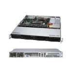 Imagen del Supermicro SuperChassis 813MF2TQC-R804CB, un bastidor 1U con SKU CSE-813MF2TQC-R804CB, que ofrece una gestión avanzada y almacenamiento eficeinte.