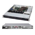 Supermicro 815TQ-563CB server chassis featuring Intel C602 chipset and LGA 2011 Socket R, SKU CSE-815TQ-563CB
