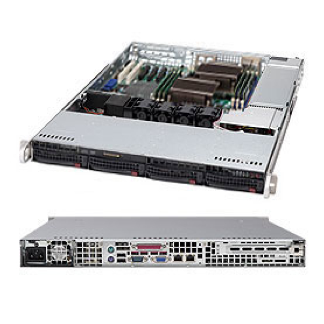 Supermicro 815TQ-563CB Intel® C602 LGA 2011 (Socket R) 1 Supermicro 815TQ-563CB Intel® C602 LGA 2011 (Socket R)