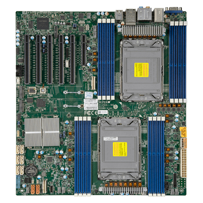 Supermicro MBD-X12DAI-N6-B placa base Intel C621A LGA 4189 ATX extendida 1 Supermicro MBD-X12DAI-N6-B, placa base ATX extendida