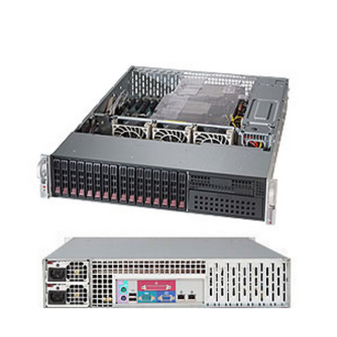 Supermicro SuperServer 2028R-C1R LGA 2011-v3 Bastidor (2U) Negro 1 Supermicro SuperServer 2028R-C1R servidor de alto rendimiento