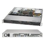 Imagen del servidor Supermicro 5019S-M con chipset Intel C236, zócalo LGA 1151 en bastidor 1U, SKU SYS-5019S-M