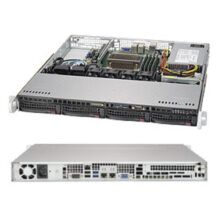 Imagen del servidor Supermicro 5019S-M con chipset Intel C236, zócalo LGA 1151 en bastidor 1U, SKU SYS-5019S-M