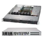 Servidor Supermicro SuperServer 5019S-W4TR con chipset Intel C236, zócalo LGA 1151, bastidor 1U, negro. SKU: SYS-5019S-W4TR