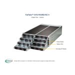 Servidor Supermicro SuperServer F618R2-RC1+ con chipset Intel C612, socket LGA 2011, en bastidor 4U negro, SKU SYS-F618R2-RC1+