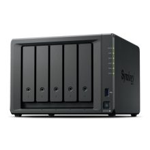Synology DiskStation DS1525+ servidor de almacenamiento NAS con procesador Ryzen Embedded V1500B, 8 GB de RAM DDR4, capacidad de 0 TB, color negro. SKU: DS1525+