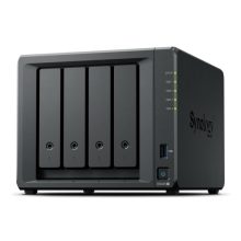 Servidor de almacenamiento Synology DiskStation DS425+ NAS con procesador Intel Celeron J4125, 2GB de RAM DDR4, sin unidades de almacenamiento, color negro. SKU: DS425+